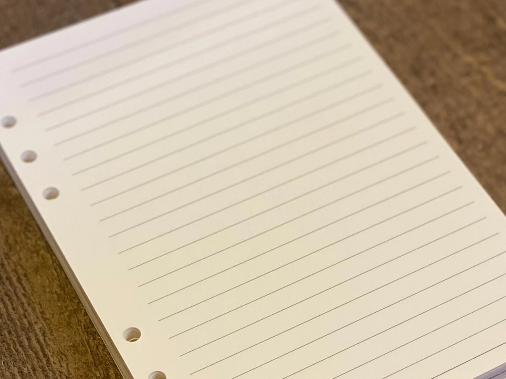 Lined Luxe paper refill